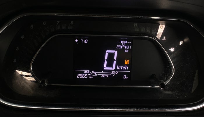 2023 Tata TIGOR XZ PLUS PETROL, Petrol, Manual, 28,653 km, Odometer Image