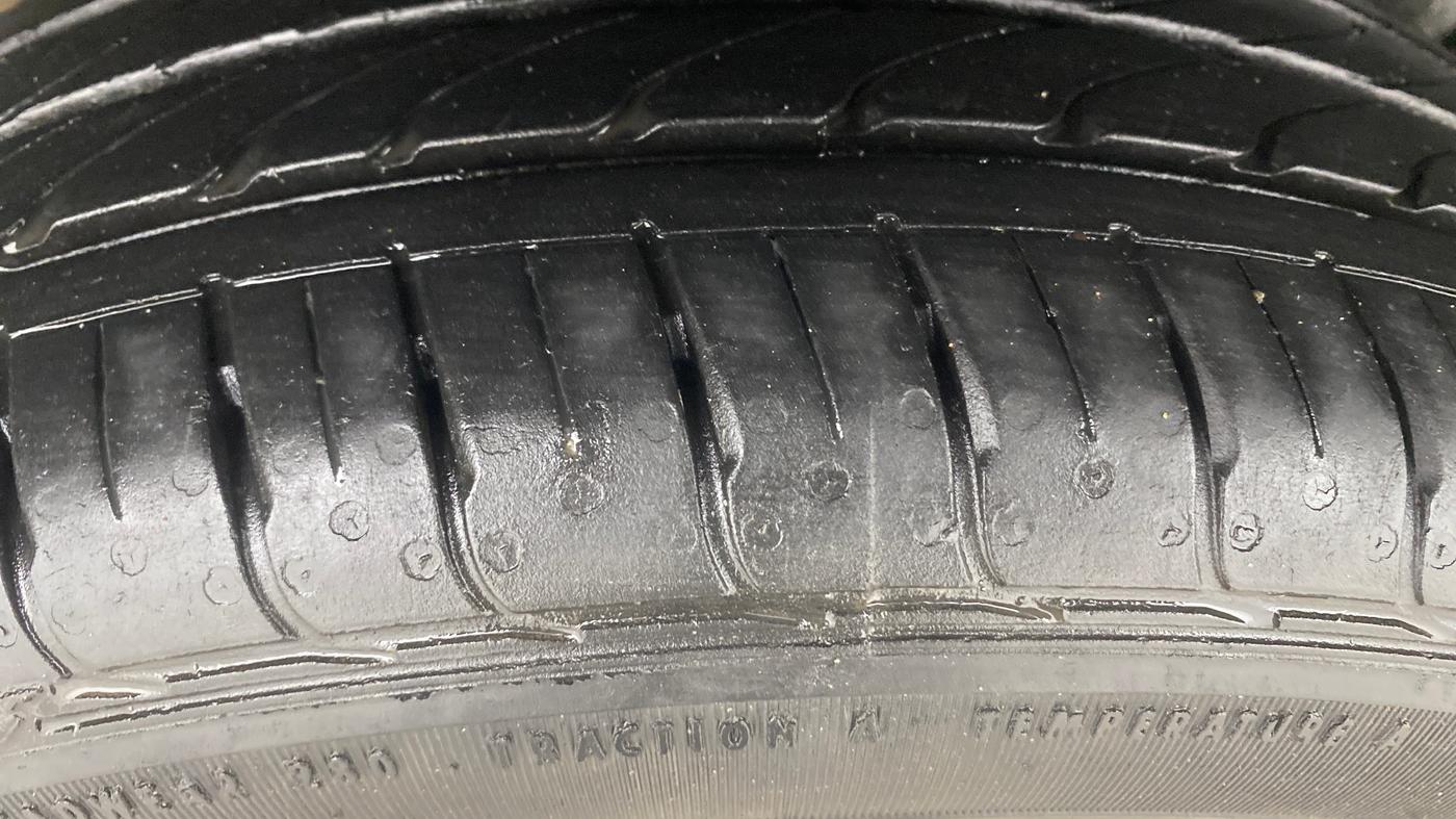 2023 Tata TIGOR XZ PLUS PETROL, Petrol, Manual, 28,667 km, Right Rear Tyre Tread