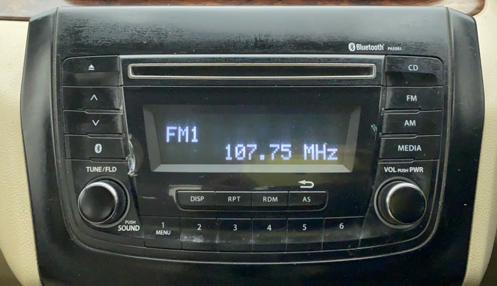 2017 Maruti Dzire VXI, Petrol, Manual, 74,884 km, Infotainment System