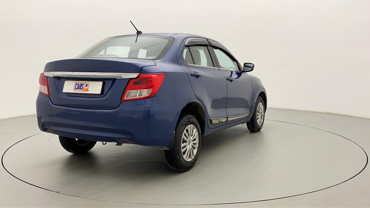 2017 Maruti Dzire VXI, Petrol, Manual, 74,884 km, Right Back Diagonal