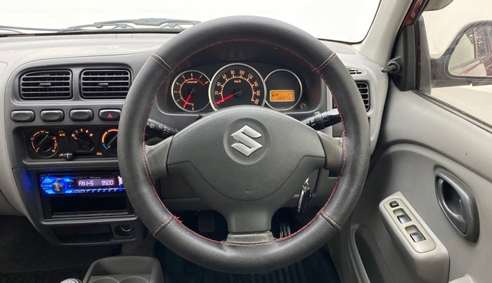2013 Maruti Alto K10 VXI P, Petrol, Manual, 59,015 km, Steering Wheel Close Up