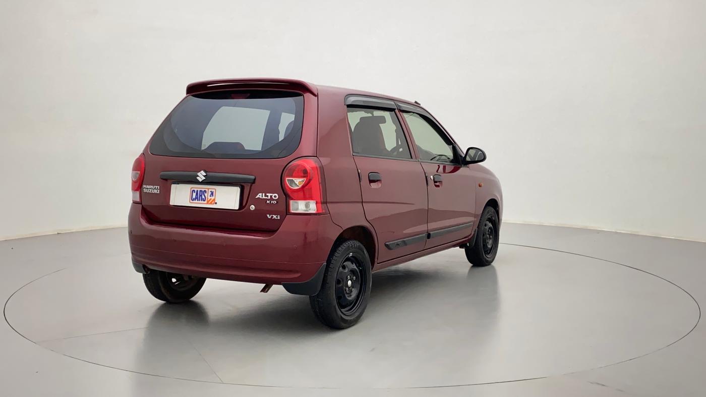 2013 Maruti Alto K10 VXI P, Petrol, Manual, 59,015 km, Right Back Diagonal