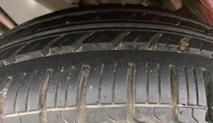 2013 Maruti Alto K10 VXI P, Petrol, Manual, 59,015 km, Left Rear Tyre Tread
