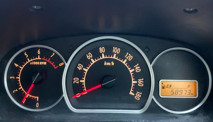 2013 Maruti Alto K10 VXI P, Petrol, Manual, 59,015 km, Odometer Image