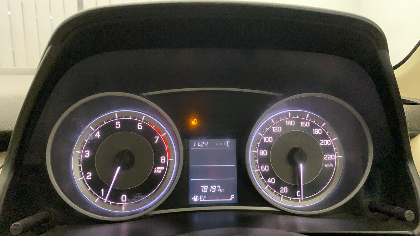 2021 Maruti Dzire ZXI, Petrol, Manual, 78,178 km, Odometer Image