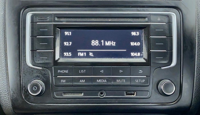 2019 Volkswagen Ameo COMFORTLINE 1.0, CNG, Manual, 43,806 km, Infotainment System