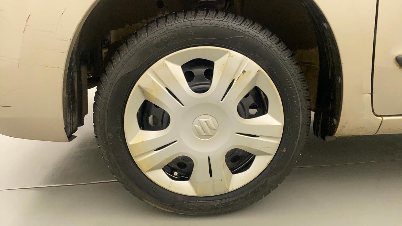 2015 Maruti Wagon R 1.0 VXI, Petrol, Manual, 16,624 km, Left Front Wheel