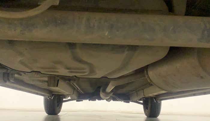 2015 Maruti Wagon R 1.0 VXI, Petrol, Manual, 16,624 km, Rear Underbody