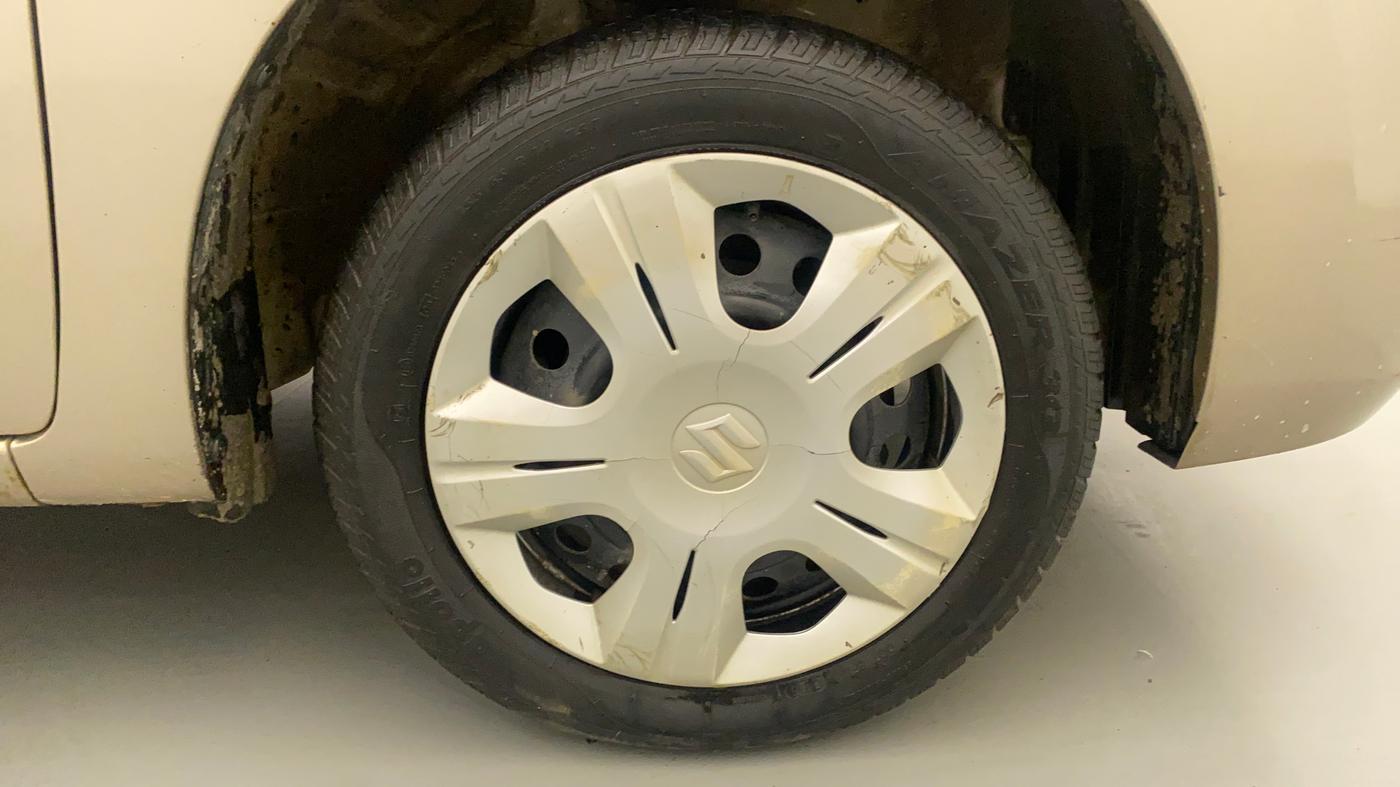 2015 Maruti Wagon R 1.0 VXI, Petrol, Manual, 16,624 km, Right Front Wheel