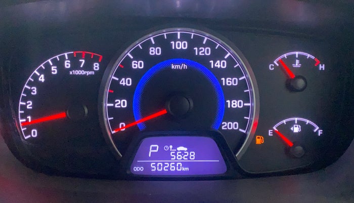 2015 Hyundai Grand i10 ASTA AT 1.2 KAPPA VTVT, Petrol, Automatic, 50,222 km, Odometer Image
