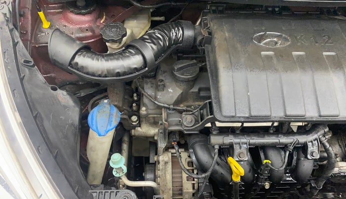 2015 Hyundai Grand i10 ASTA AT 1.2 KAPPA VTVT, Petrol, Automatic, 50,222 km, Engine View - Right