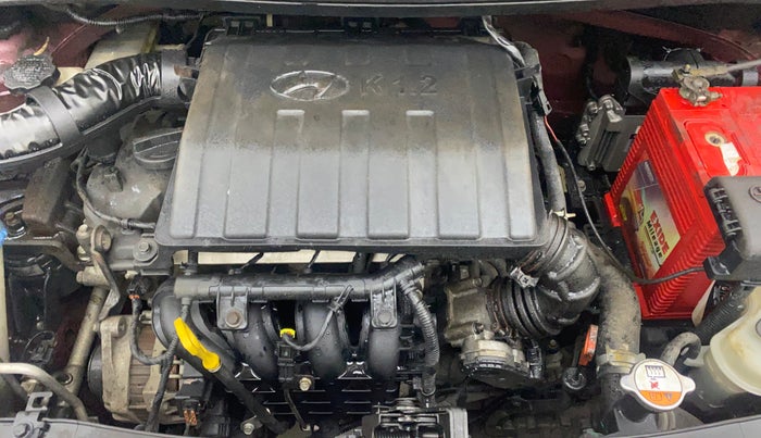 2015 Hyundai Grand i10 ASTA AT 1.2 KAPPA VTVT, Petrol, Automatic, 50,222 km, Engine View