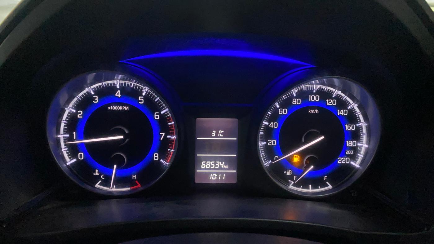 2017 Maruti Baleno DELTA PETROL 1.2, Petrol, Manual, 68,529 km, Odometer Image