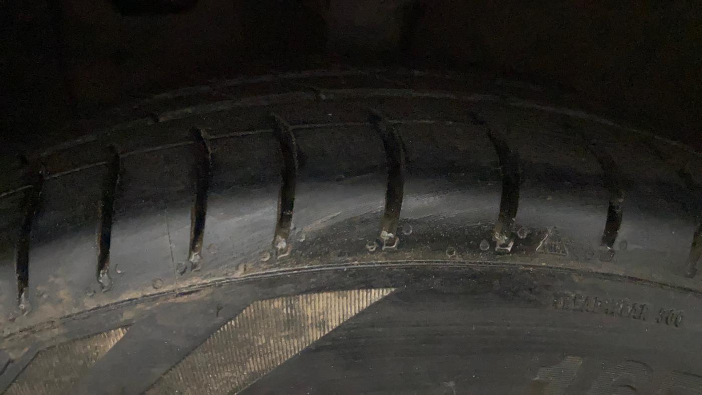 2019 Hyundai NEW SANTRO SPORTZ AMT, Petrol, Automatic, 1,01,490 km, Left Front Tyre Tread
