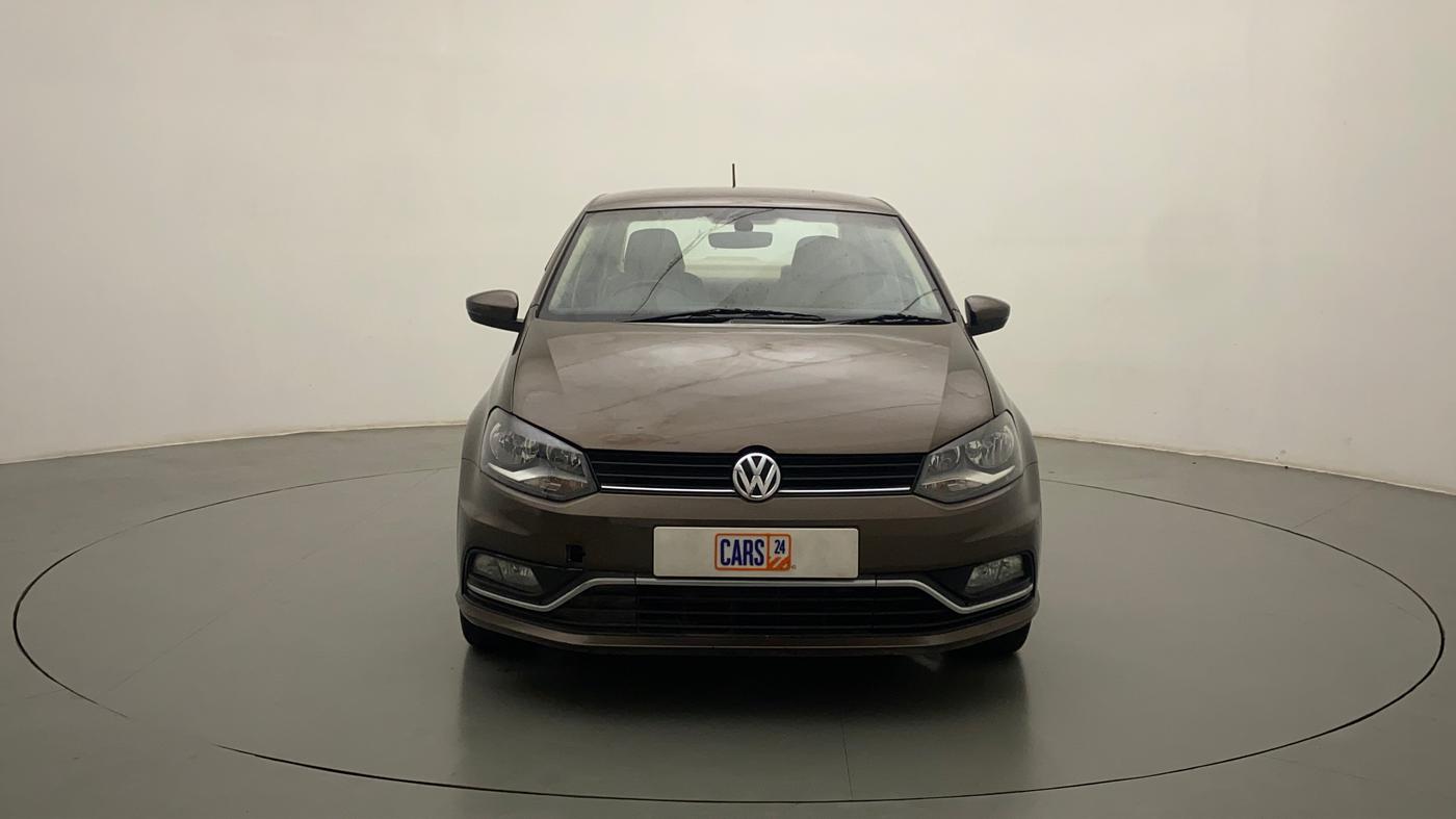 2017 Volkswagen Ameo HIGHLINE PLUS 1.5L AT 16 ALLOY, Diesel, Automatic, 1,02,724 km, Front