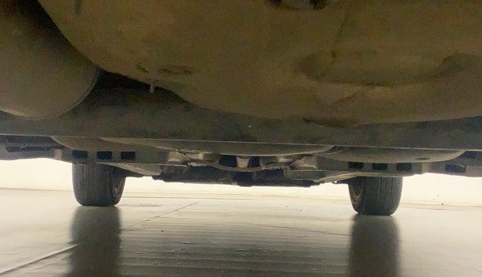 2017 Volkswagen Ameo HIGHLINE PLUS 1.5L AT 16 ALLOY, Diesel, Automatic, 1,02,724 km, Rear Underbody