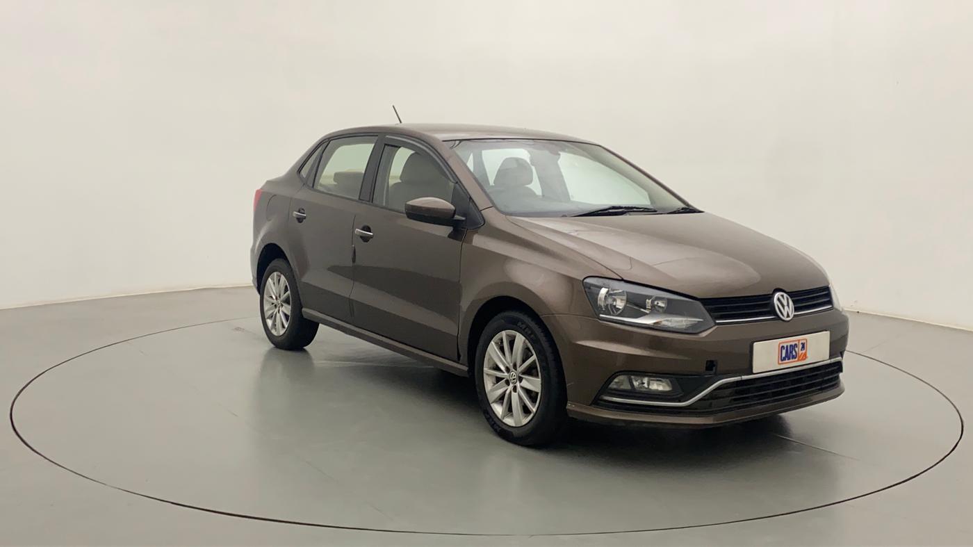 2017 Volkswagen Ameo HIGHLINE PLUS 1.5L AT 16 ALLOY, Diesel, Automatic, 1,02,724 km, SRP