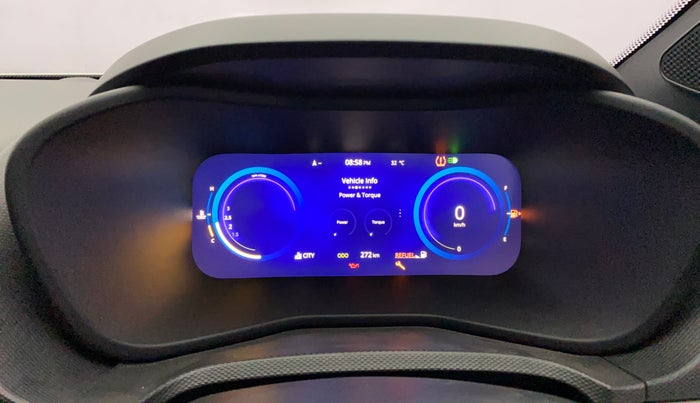 2023 Tata NEXON FEARLESS + SUNROOF DUAL TONE 1.2 PETROL, Petrol, Manual, 271 km, Odometer Image