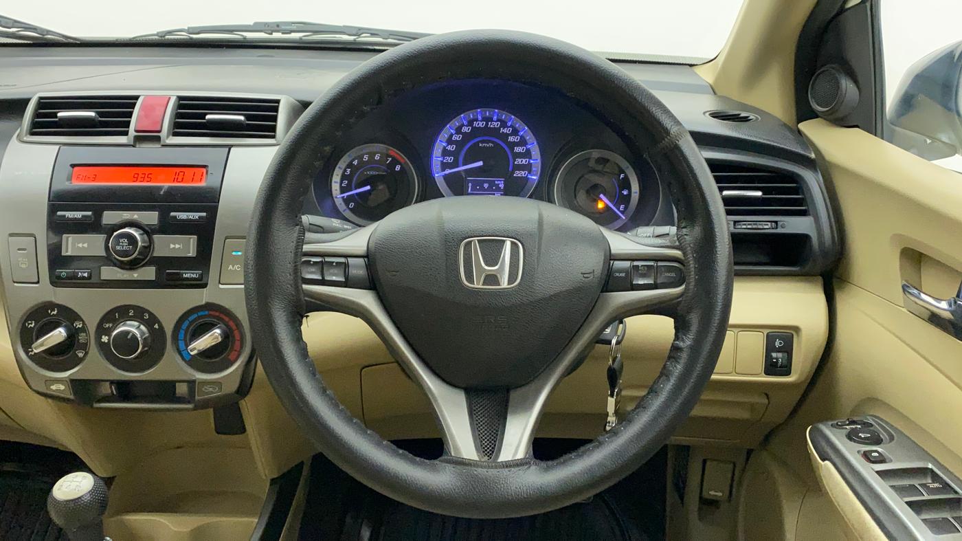 2012 Honda City 1.5L I-VTEC V MT, Petrol, Manual, 99,067 km, Steering Wheel Close Up