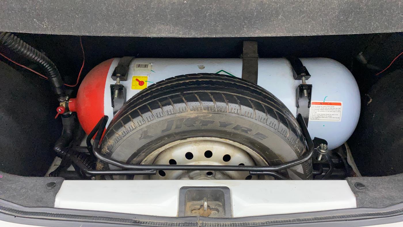 2019 Maruti New Wagon-R LXI CNG 1.0, CNG, Manual, 39,600 km, Boot Inside