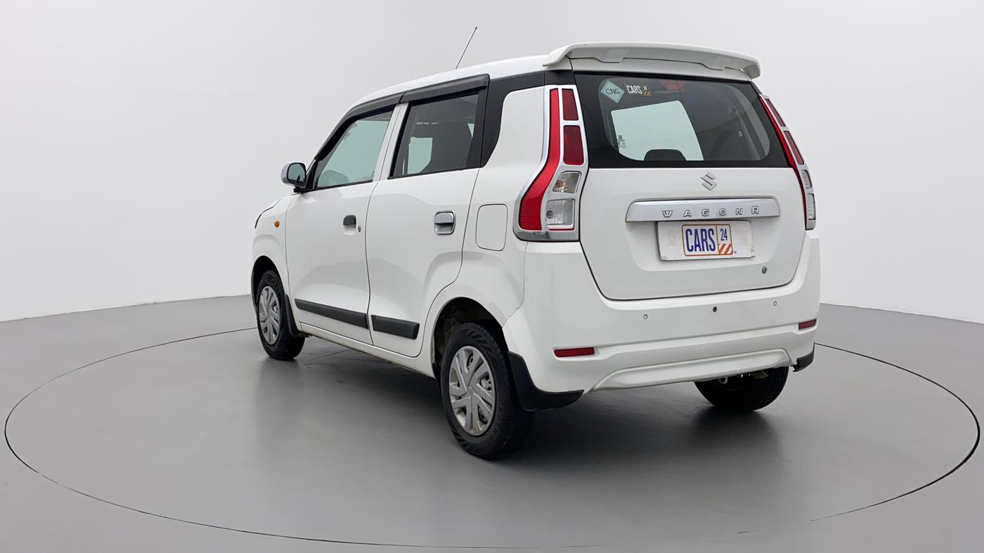 2019 Maruti New Wagon-R LXI CNG 1.0, CNG, Manual, 39,600 km, Left Back Diagonal