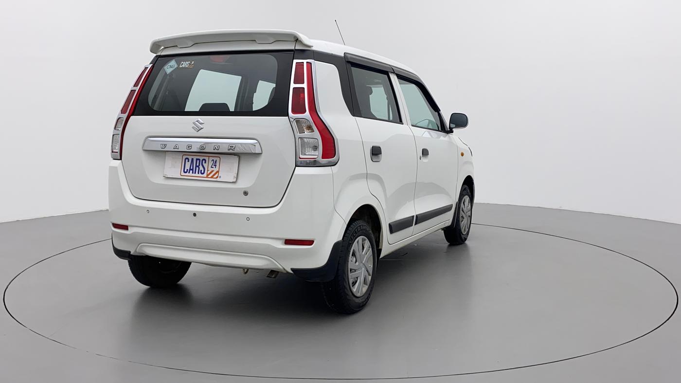 2019 Maruti New Wagon-R LXI CNG 1.0, CNG, Manual, 39,600 km, Right Back Diagonal