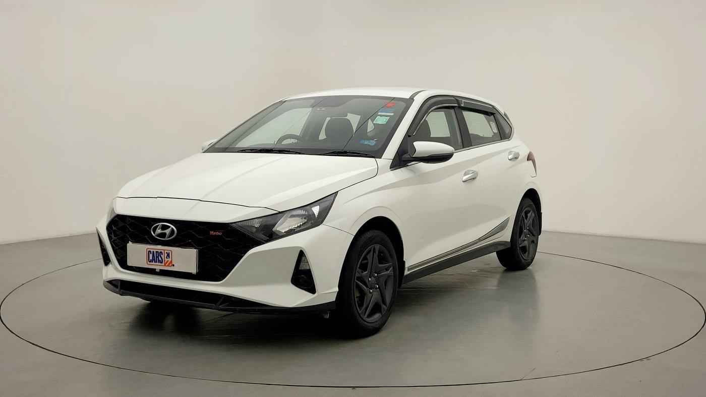 2021 Hyundai NEW I20 SPORTZ 1.0T GDI IMT, Petrol, Manual, 15,840 km, Left Front Diagonal