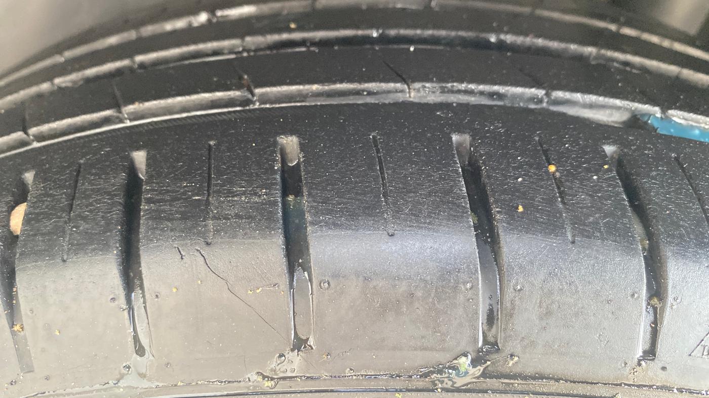 2018 Maruti Ciaz ALPHA 1.4 PETROL, Petrol, Manual, 97,248 km, Left Rear Tyre Tread