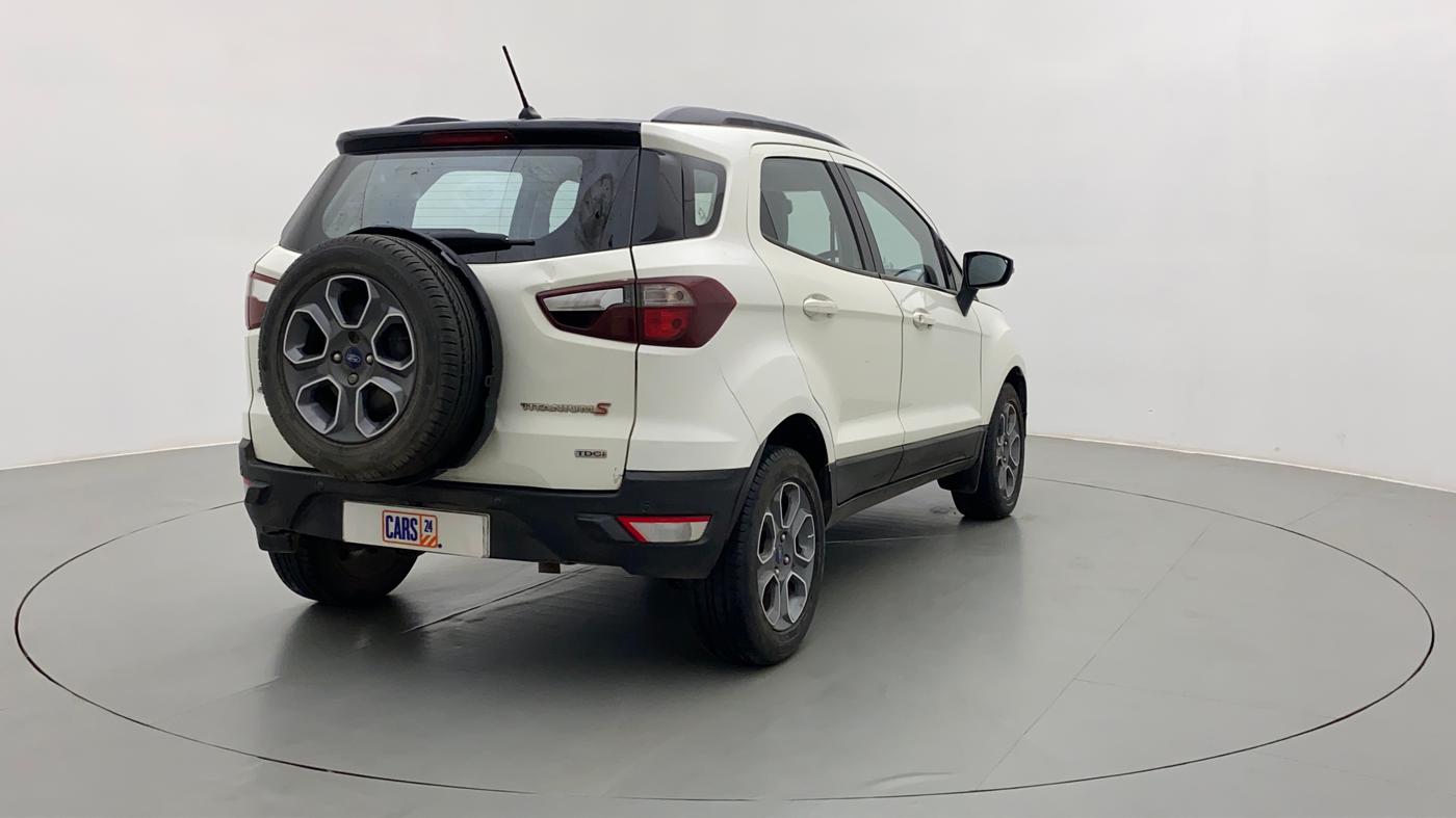2020 Ford Ecosport TITANIUM 1.5L SPORTS(SUNROOF) DIESEL, Diesel, Manual, 40,080 km, Right Back Diagonal
