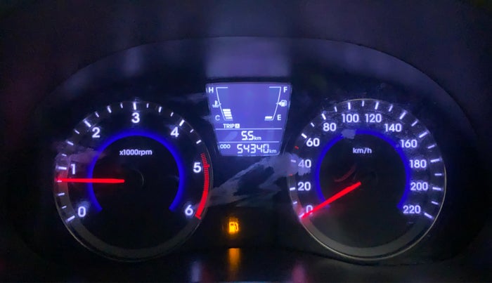 2016 Hyundai Verna 1.6 CRDI SX, Diesel, Manual, 54,525 km, Odometer Image