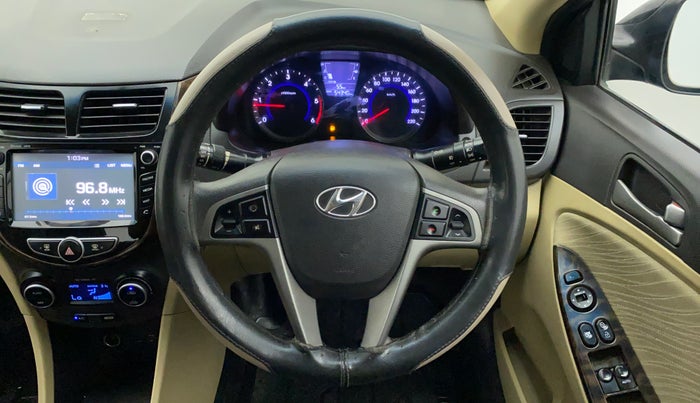 2016 Hyundai Verna 1.6 CRDI SX, Diesel, Manual, 54,525 km, Steering Wheel Close Up
