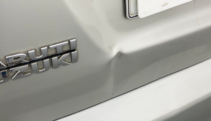 2013 Maruti Wagon R 1.0 LXI CNG, CNG, Manual, 85,337 km, Dicky (Boot door) - Slightly dented