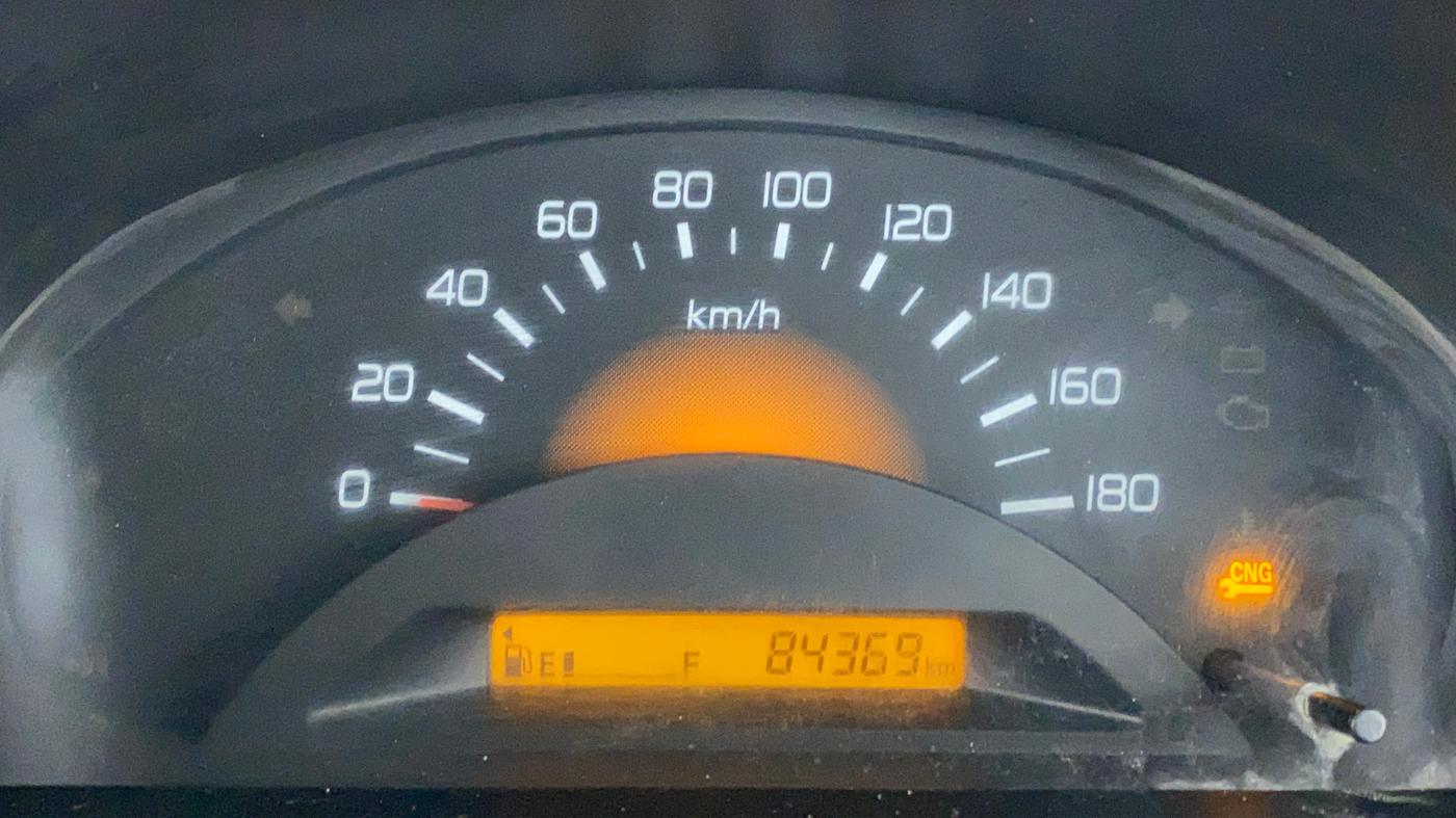 2013 Maruti Wagon R 1.0 LXI CNG, CNG, Manual, 85,337 km, Odometer Image