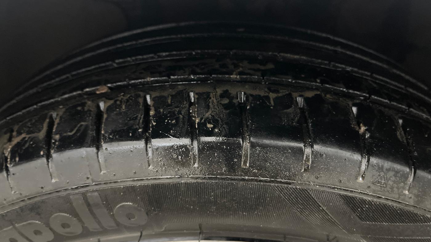 2021 Hyundai Verna SX (O) 1.5 VTVT IVT, Petrol, Automatic, 59,125 km, Left Front Tyre Tread
