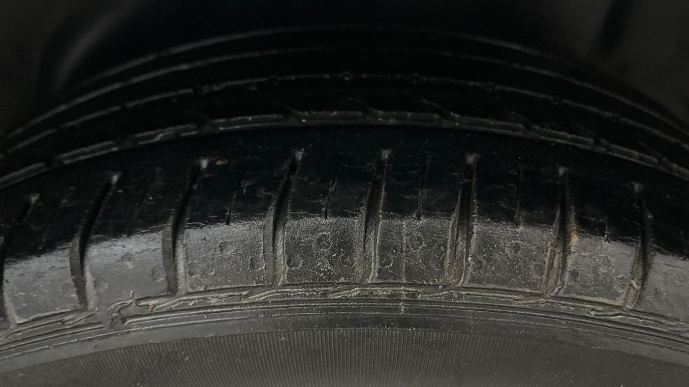 2021 Hyundai Verna SX (O) 1.5 VTVT IVT, Petrol, Automatic, 59,125 km, Left Rear Tyre Tread