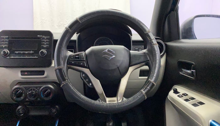 2017 Maruti IGNIS DELTA 1.2, Petrol, Manual, 90,076 km, Steering Wheel Close Up