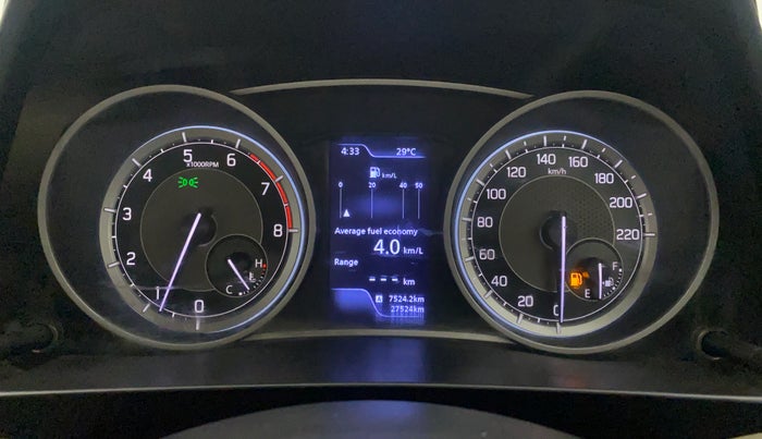 2021 Maruti Dzire ZXI Plus, Petrol, Manual, 27,524 km, Odometer Image