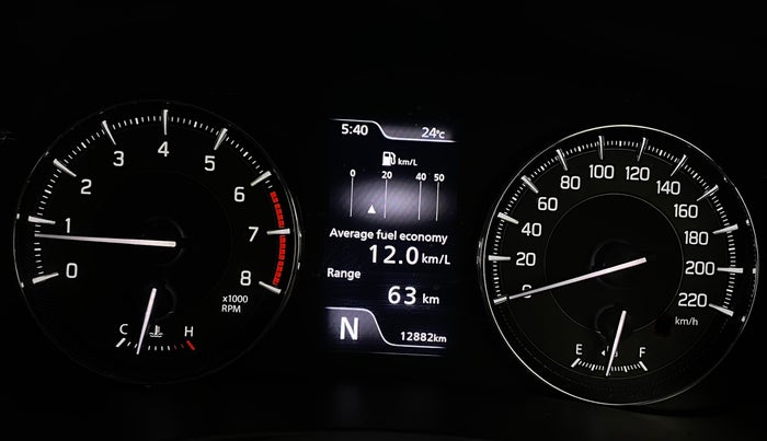 2023 Maruti Baleno ALPHA 1.2 AGS, Petrol, Automatic, 12,878 km, Odometer Image