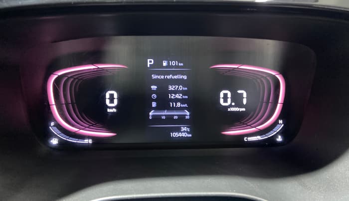 2022 KIA CARENS LUXURY PLUS 1.5 DIESEL AT 6 STR, Diesel, Automatic, 1,05,405 km, Odometer Image