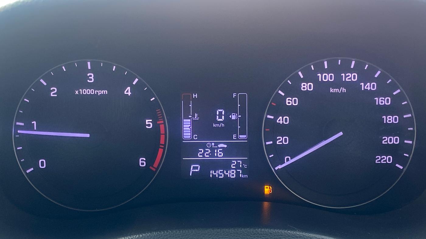 2016 Hyundai Creta SX PLUS AT 1.6 DIESEL, Diesel, Automatic, 1,45,460 km, Odometer Image