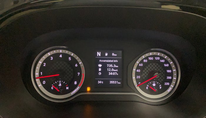 2023 Hyundai GRAND I10 NIOS SPORTZ AMT 1.2 KAPPA VTVT, Petrol, Automatic, 35,531 km, Odometer Image