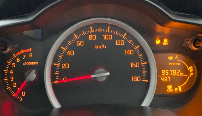 2018 Maruti Celerio VXI CNG, CNG, Manual, 95,782 km, Odometer Image