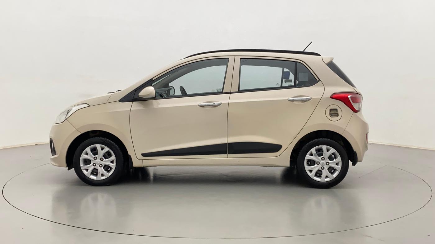 2014 Hyundai Grand i10 SPORTZ 1.2 KAPPA VTVT, Petrol, Manual, 49,751 km, Left Side