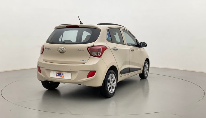 2014 Hyundai Grand i10 SPORTZ 1.2 KAPPA VTVT, Petrol, Manual, 49,751 km, Right Back Diagonal