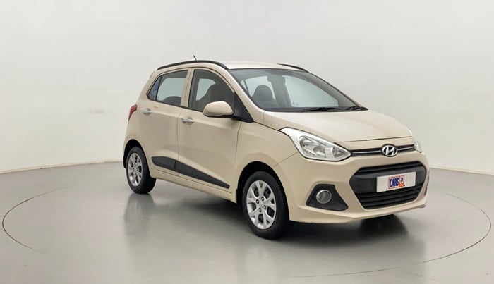 2014 Hyundai Grand i10 SPORTZ 1.2 KAPPA VTVT, Petrol, Manual, 49,751 km, Right Front Diagonal