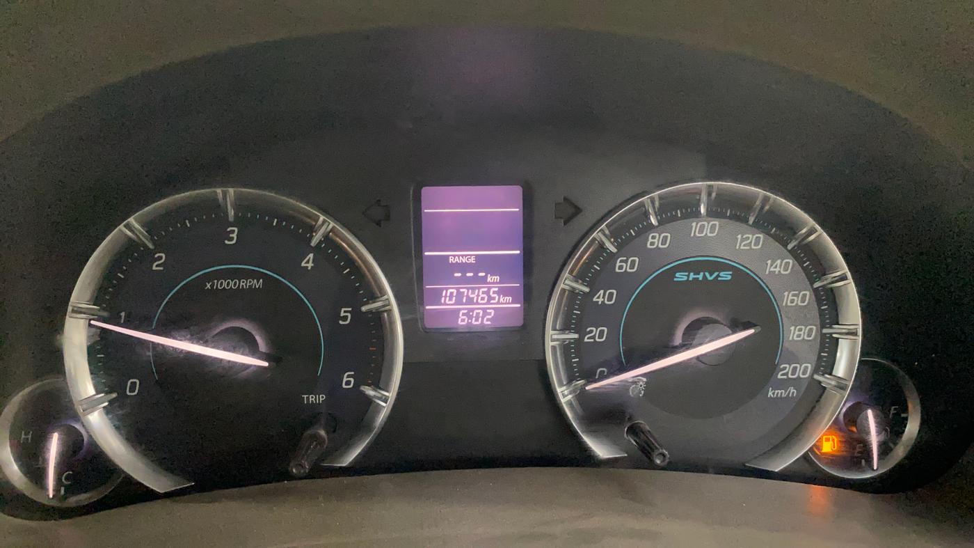 2016 Maruti Ertiga VDI SHVS, Diesel, Manual, 1,07,444 km, Odometer Image