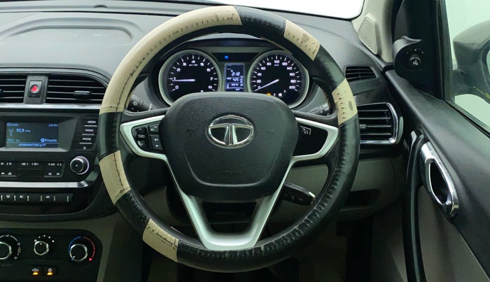 2017 Tata Tiago XZ PETROL, Petrol, Manual, 42,576 km, Steering Wheel Close Up