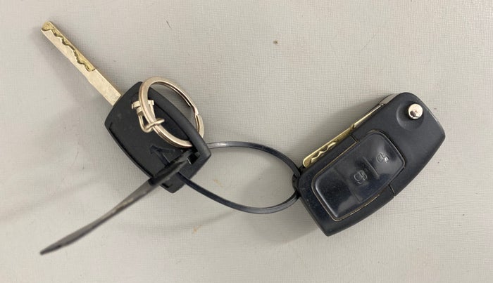 2015 Ford Ecosport TITANIUM 1.5L DIESEL (OPT), Diesel, Manual, 1,09,048 km, Key Close Up