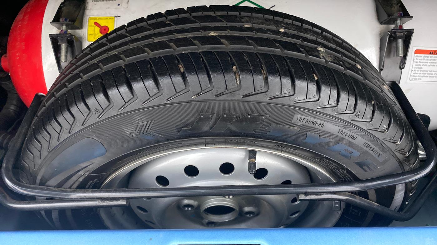 2021 Maruti New Wagon-R LXI CNG 1.0 L, CNG, Manual, 20,082 km, Spare Tyre
