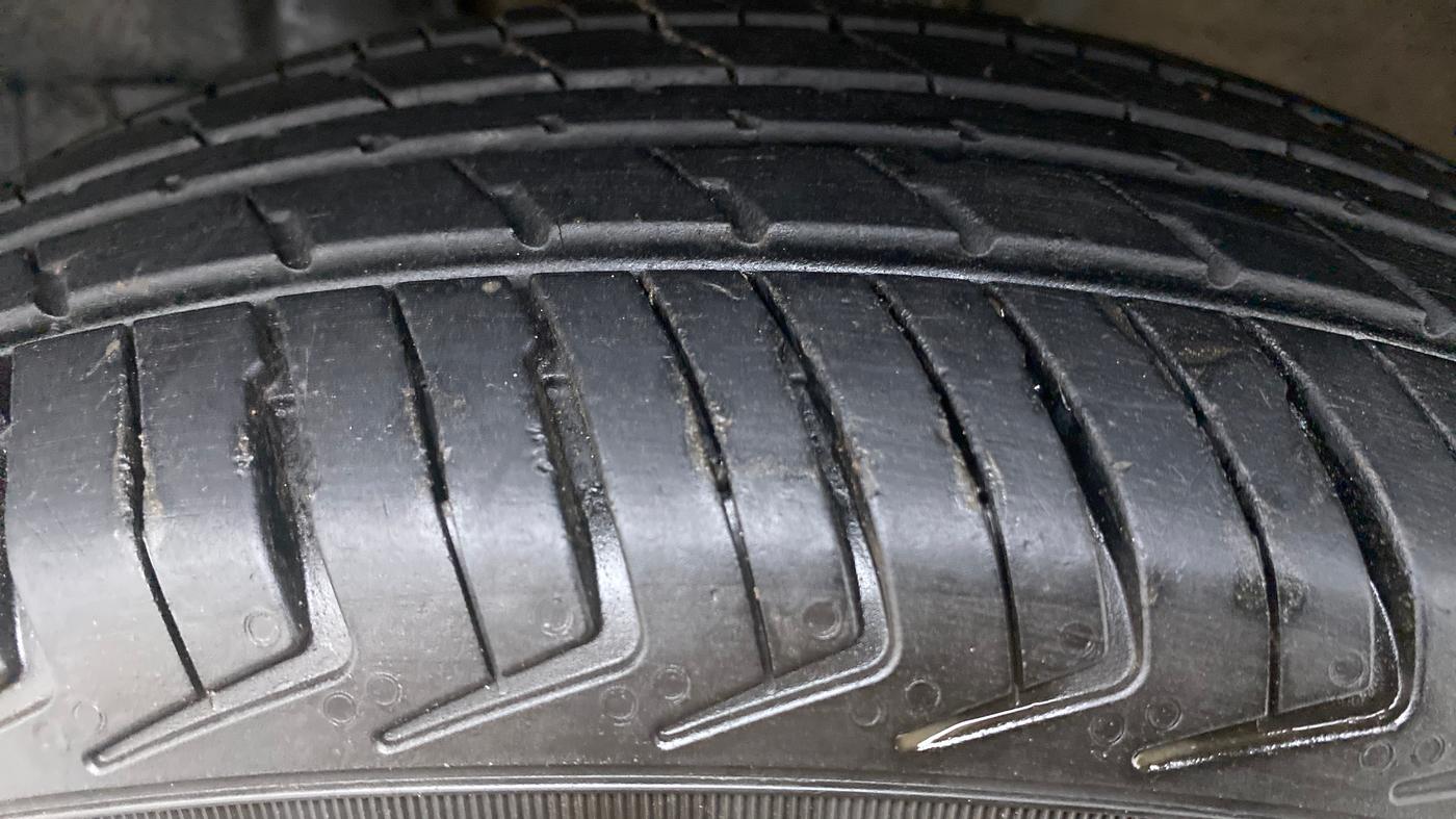 2021 Maruti New Wagon-R LXI CNG 1.0 L, CNG, Manual, 20,082 km, Left Front Tyre Tread